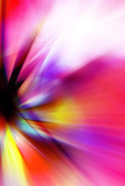 Abstract background representing speed, motion, burst of colors — Stock Photo, Image