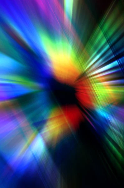 Abstract background representing speed, motion, burst of colors — Stock Photo, Image