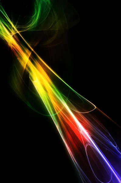 Abstract background in yellow, red, green and purple colors — Stock Photo, Image