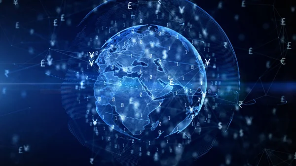 Teknologi Netværk Dataforbindelse Digital Data Network Cyber Security Futuristisk Global - Stock-foto