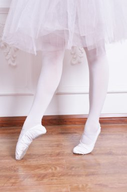 Yakın çekim bale kızlar bacaklar