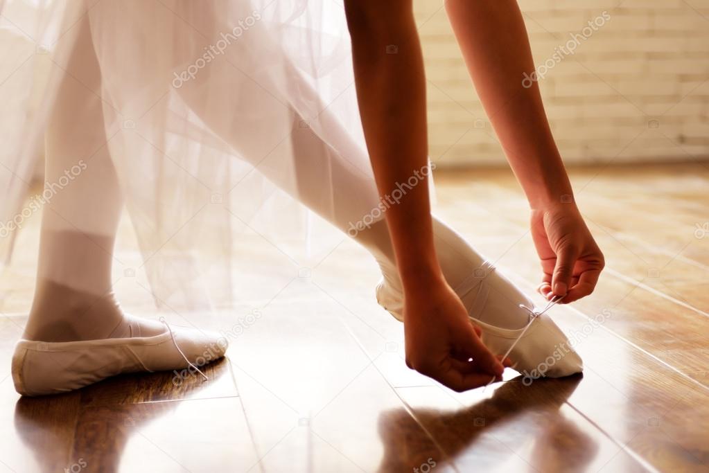 Featured dance shoes and hands