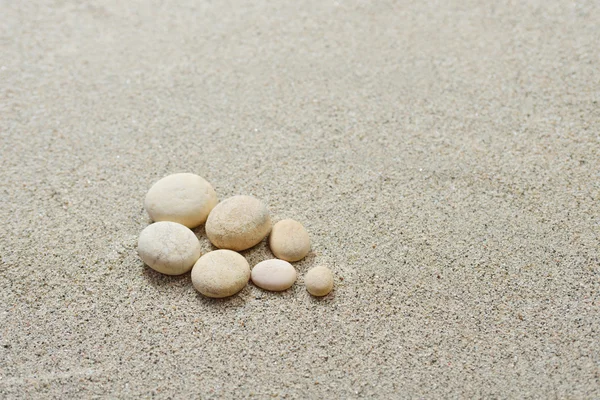 La sabbia e la pietra — Foto Stock