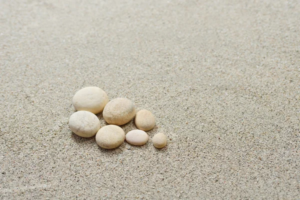 The sand and stone — Stock Photo, Image