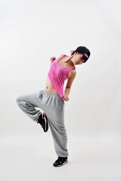 Bailarina aeróbica — Foto de Stock