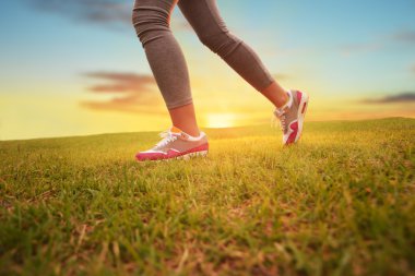 Kadın bacakları closeup