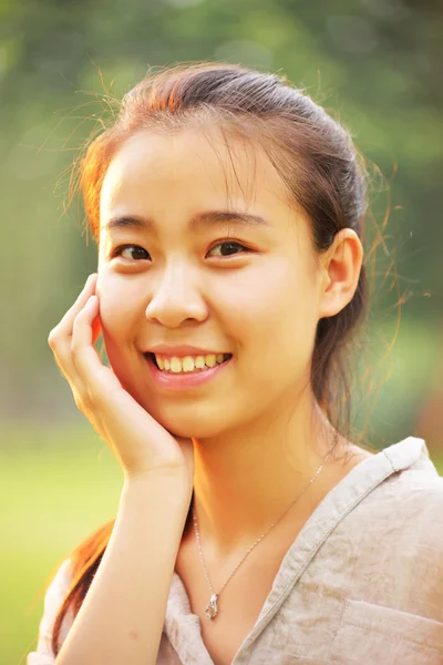 Portrait of pretty girl — Stock Photo, Image