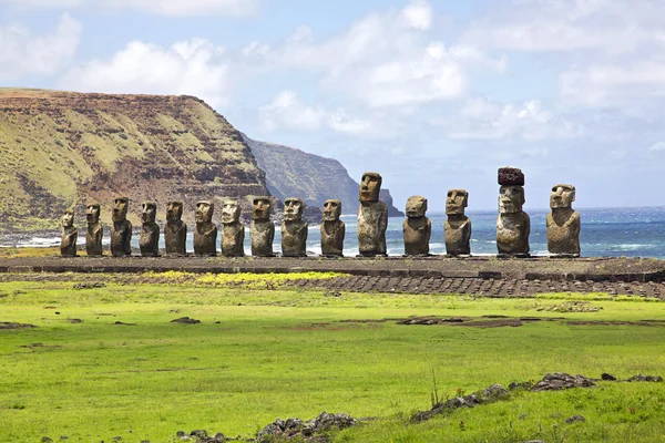 Ahu Tongariki — Stock Photo, Image