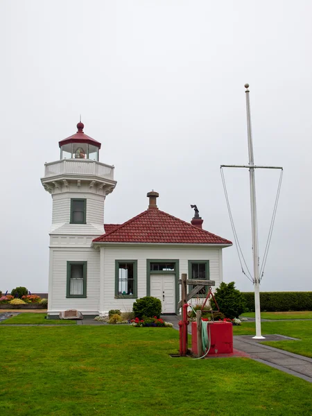 The Lighthouse at Mukilteo — Stock Photo, Image