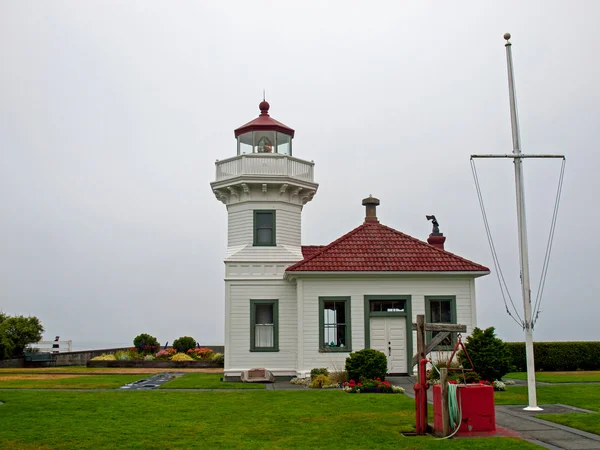 O Farol em Mukilteo — Fotografia de Stock