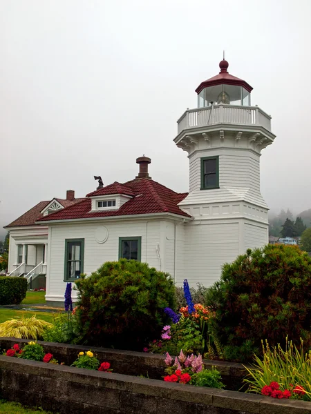 The Lighthouse at Mukilteo — Stock Photo, Image