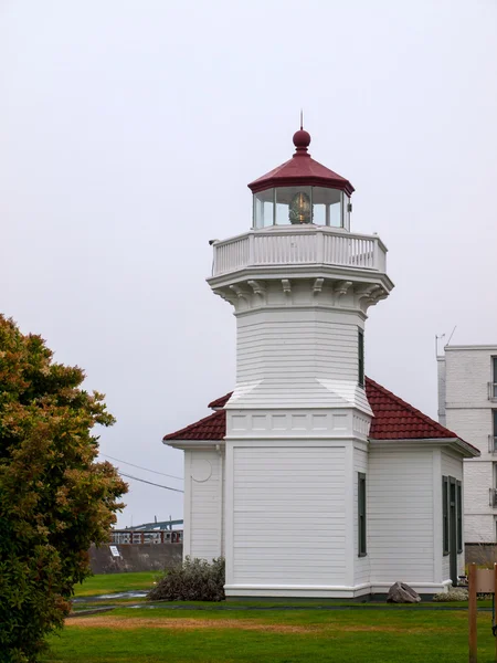 O Farol em Mukilteo — Fotografia de Stock