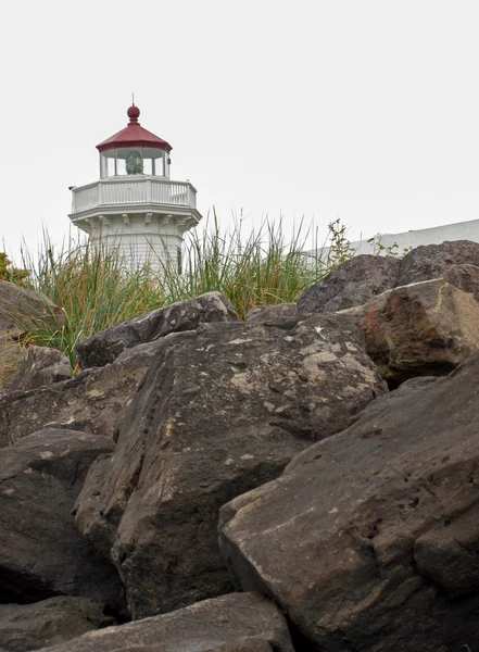 O Farol em Mukilteo — Fotografia de Stock