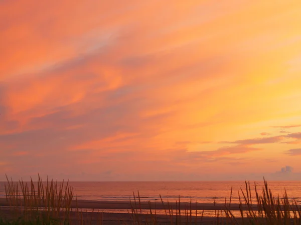 Sunset on the Beach — Stock Photo, Image