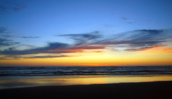 Sunset on the Beach — Stock Photo, Image