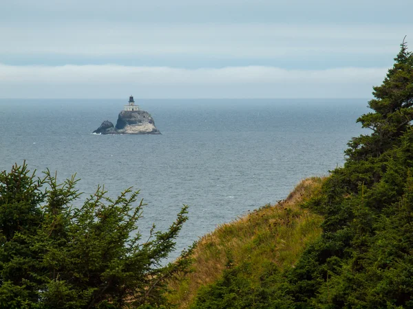 Tillamook Lighthouse Offshore Oregon Coast — Stock Photo, Image