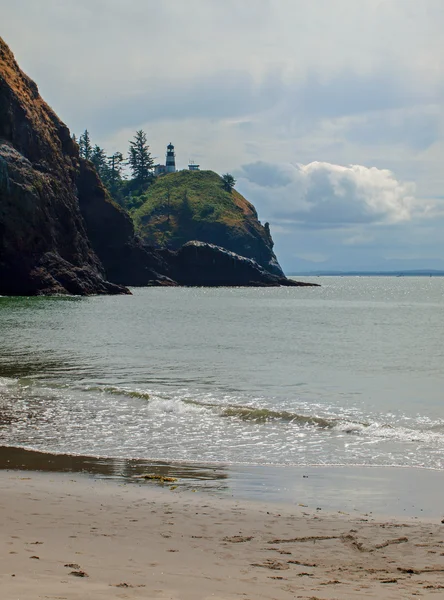 Cape Disappointment Lighthouse on the Washington Coast USA — Stock Photo, Image