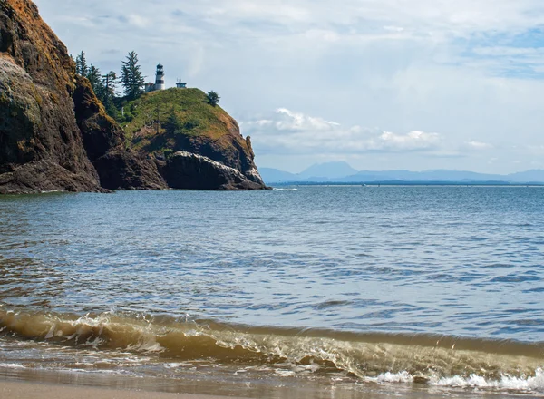 Phare du Cap Déception sur la côte de Washington États-Unis — Photo