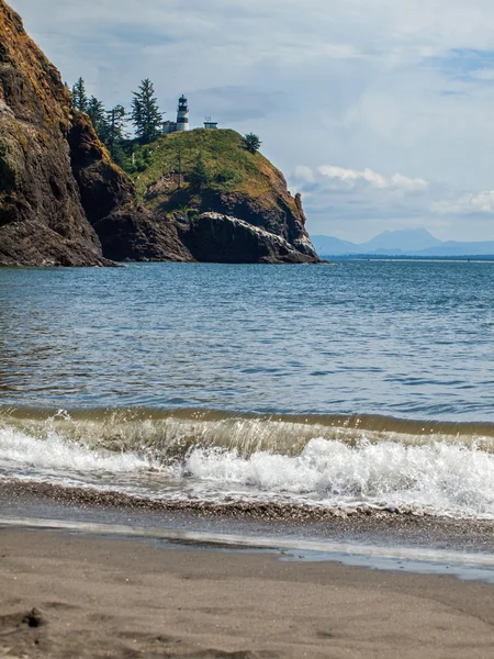 Phare du Cap Déception sur la côte de Washington États-Unis — Photo