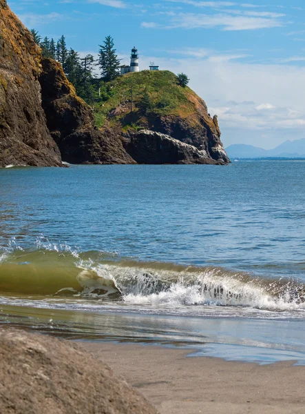 Phare du Cap Déception sur la côte de Washington États-Unis — Photo