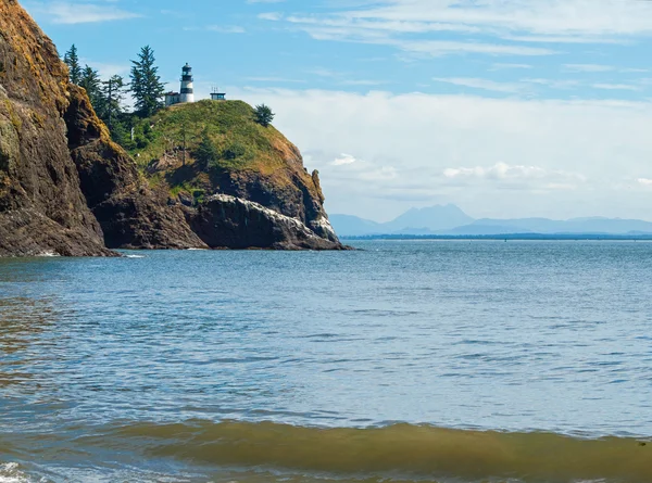 Phare du Cap Déception sur la côte de Washington États-Unis — Photo