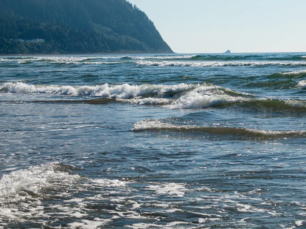 Stranden och kullarna vid Seaside Oregon Usa — Stockfoto