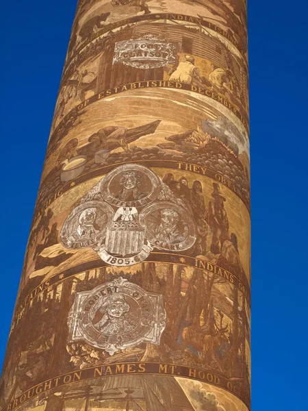 Die astoria-säule in astoria oregon usa — Stockfoto