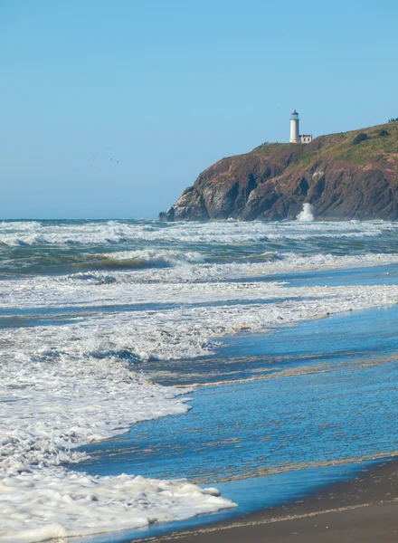 アメリカ ワシントン州の海岸の北岬灯台 — ストック写真
