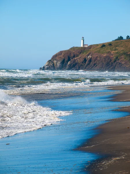 Faro di North Head sulla costa di Washington USA — Foto Stock