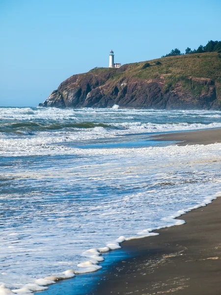 Faro di North Head sulla costa di Washington USA — Foto Stock