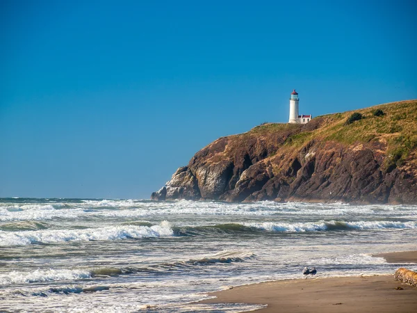 North Head Lighthouse on the Washington Coast USA — Stock Photo, Image