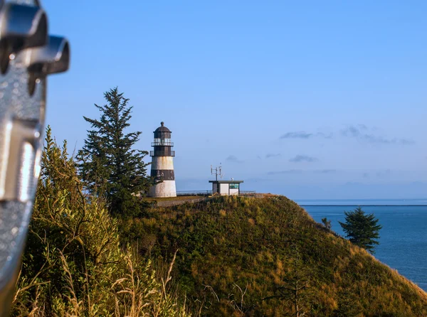 Cape Disappointment Lighthouse on the Washington Coast USA — Stock Photo, Image