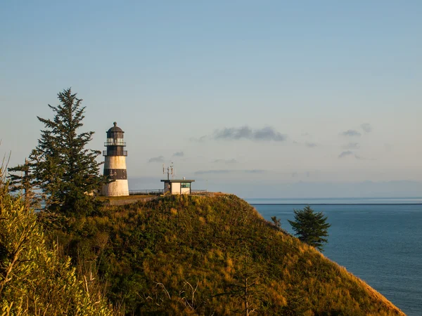 Kap Enttäuschung Leuchtturm an der Küste Washingtons USA — Stockfoto