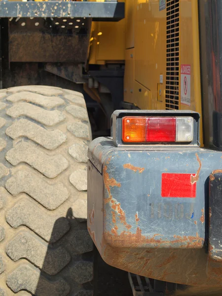 Closeup Details of Heavy Duty Construction Equipment — Stock Photo, Image