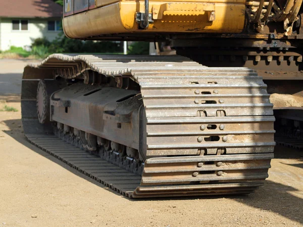 Closeup Details of Heavy Duty Construction Equipment — Stock Photo, Image