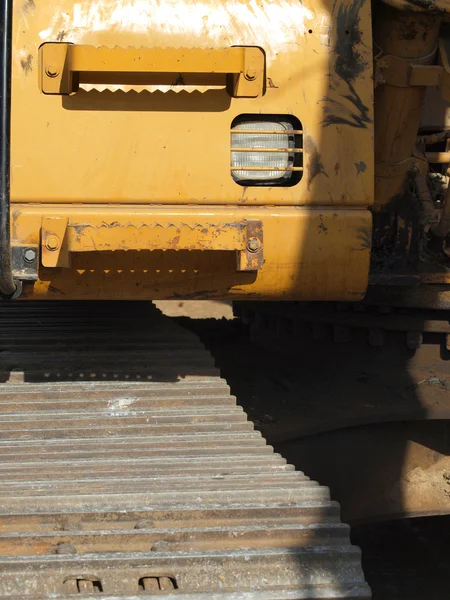 Closeup Details of Heavy Duty Construction Equipment — Stock Photo, Image