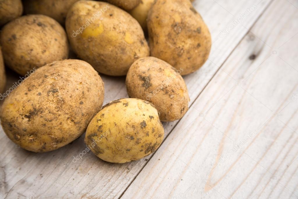 Unpeeled White Potatoes