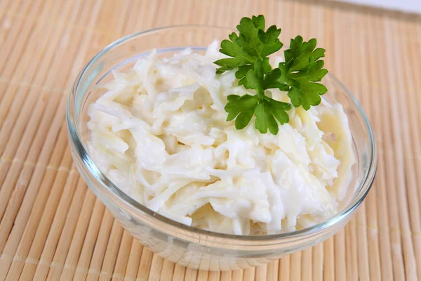 Coleslaw con prezzemolo — Foto Stock