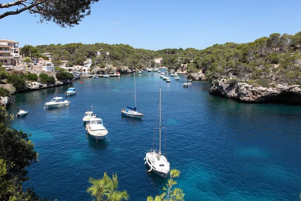 Puerto de Cala Figuera — Foto de Stock