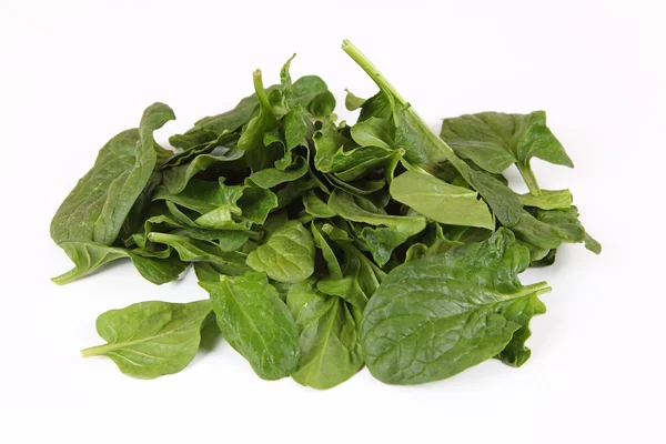 Spinaci freschi a foglia verde — Foto Stock