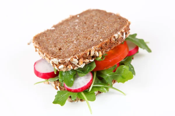 Sandwicht mit Salat — Stockfoto