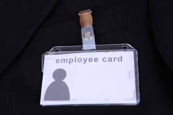 Alkalmazotti azonosítókártya — Stock Fotó