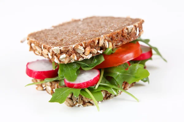 Sandwicht with salad — Stock Photo, Image