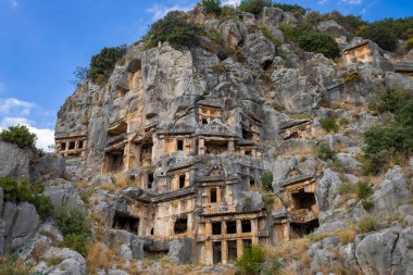 Türkiye 'deki antik söz yazarı Myra' nın mezarı Demre