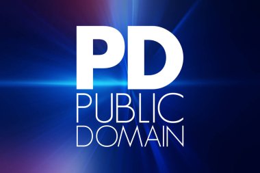 PD - Kamu alanı kısaltması, kavram geçmişi