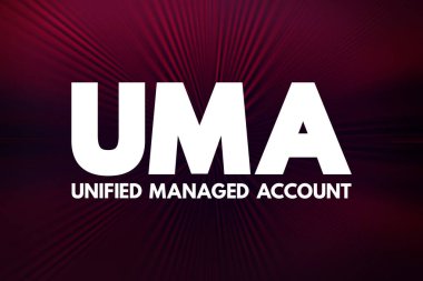 UMA - Birleşik Yönetimli Hesap kısaltması, iş konsepti geçmişi