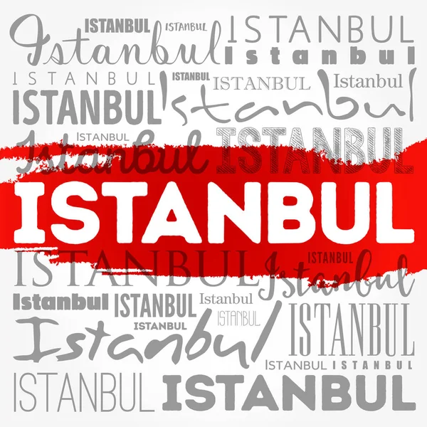 Istanbul Papier Peint Nuage Concept Voyage Arrière Plan — Photo