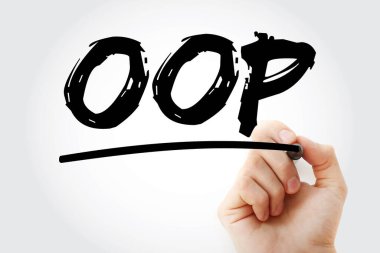 OOP - İşaretli nesne yönelimli kısaltma, teknoloji kavramı arka planı