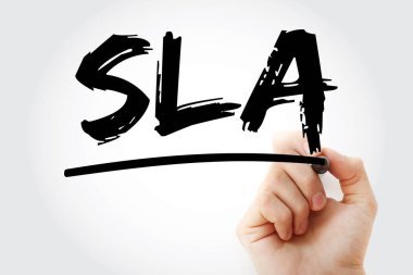 SLA - İşaretleyicili Hizmet Seviyesi Anlaşması kısaltması, iş konsepti geçmişi