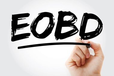 EOBD - İşletme Gününün Sonu kısaltması keçeli kalem, kavram geçmişi